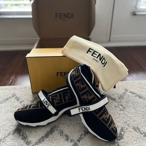 Brand New in box FENDI Rockoco Sneakers size 38.